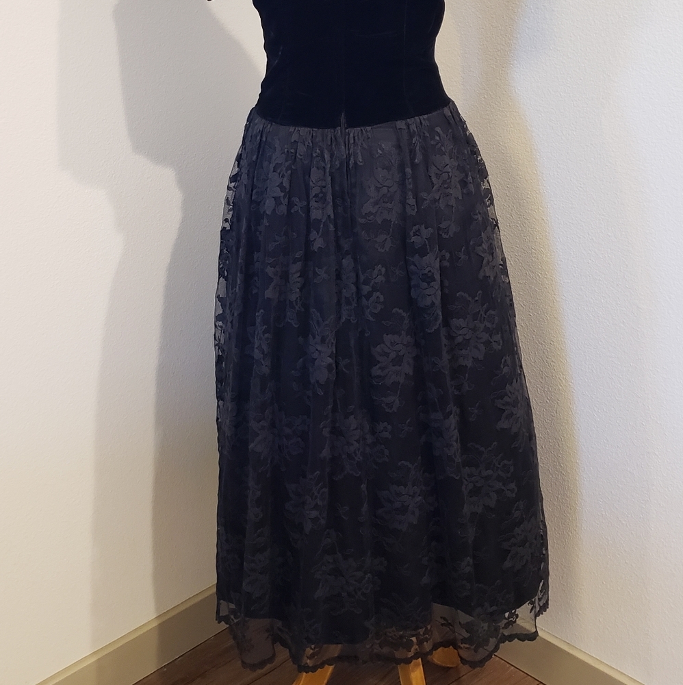 1980's Vintage Dress Scott Mcclintock - Picture 6 of 13